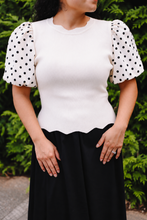 Load image into Gallery viewer, Darling Polka Dot Top