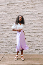 Load image into Gallery viewer, Good Grace Satin Midi Skirt