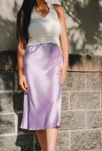 Load image into Gallery viewer, Good Grace Satin Midi Skirt