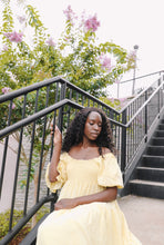 Load image into Gallery viewer, Take Me To Paradise Yellow Dress