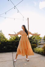 Load image into Gallery viewer, Take Me To Paradise Orange Dress