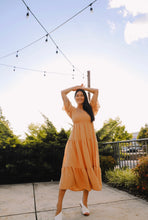 Load image into Gallery viewer, Take Me To Paradise Orange Dress