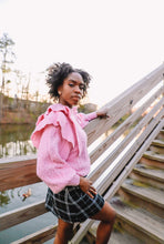 Load image into Gallery viewer, Rosie Belle Ruffled Cable Knit Sweater