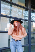 Load image into Gallery viewer, Caramel Bliss Wrap Sweater