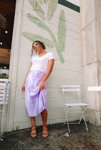 Load image into Gallery viewer, Good Grace Satin Midi Skirt
