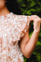 Load image into Gallery viewer, French Garden Toile Top
