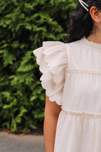 Load image into Gallery viewer, Soft Petal Scalloped Top
