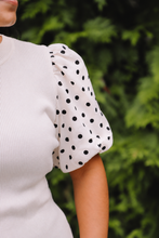 Load image into Gallery viewer, Darling Polka Dot Top
