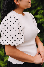 Load image into Gallery viewer, Darling Polka Dot Top
