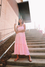Load image into Gallery viewer, Pretty In Pink Gingham Maxi Dress
