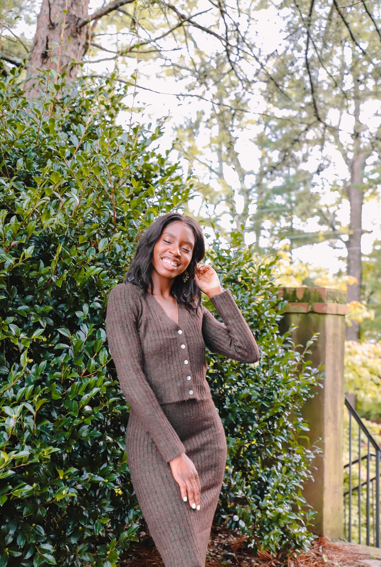 Malibu Knit Dress Cardigan Set – Strenity